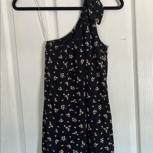 American Eagle one shoulder floral dress